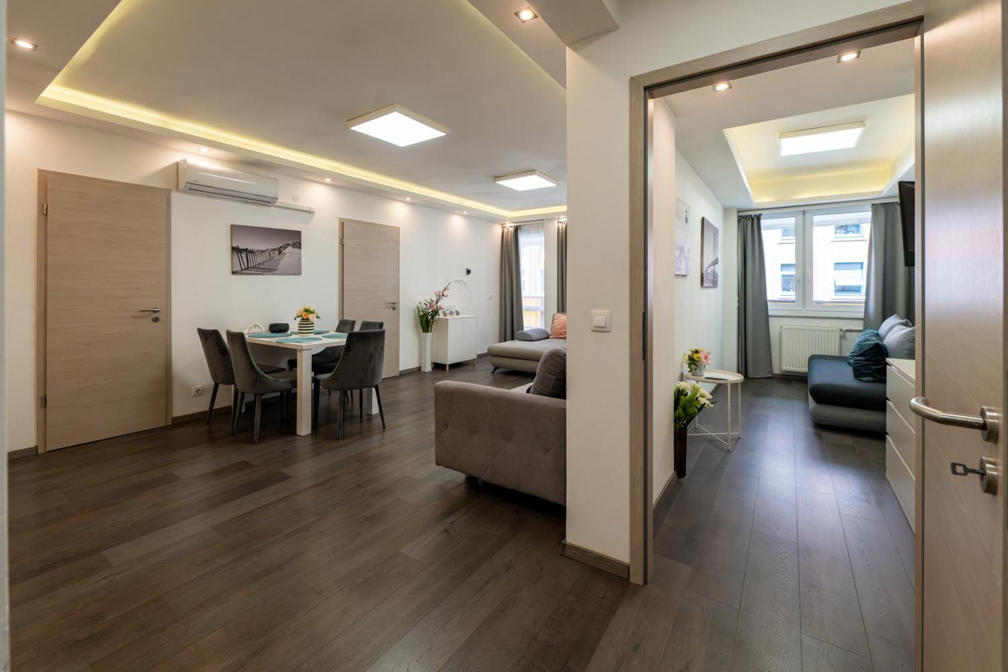 Rumbach 2022 Modern Apartment Boedapest Buitenkant foto