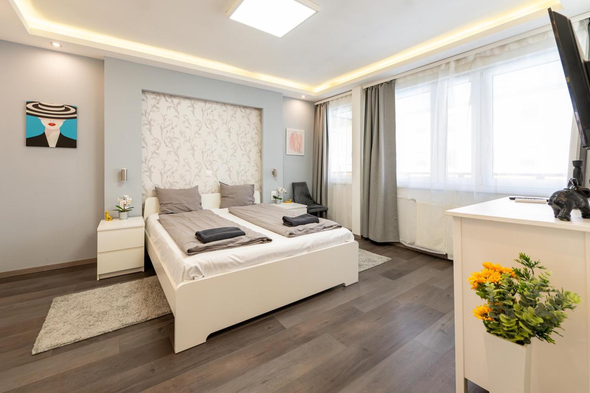 Rumbach 2022 Modern Apartment Boedapest Buitenkant foto